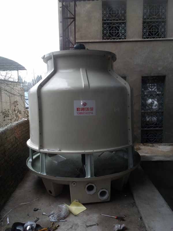 60T冷卻塔南充項目安裝線場
